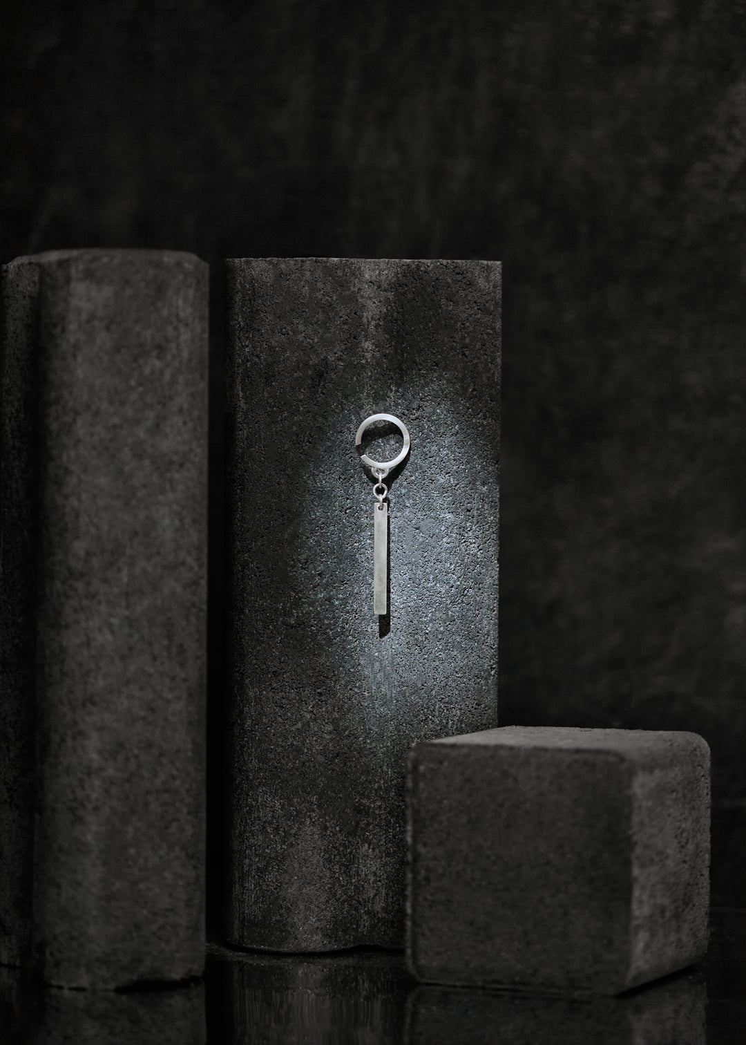 Silver ear cuff Malaka - Product photo